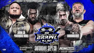 Zasłona do filmu "AEW All Out 2025: Saturday Tailgate Brawl" #1297718