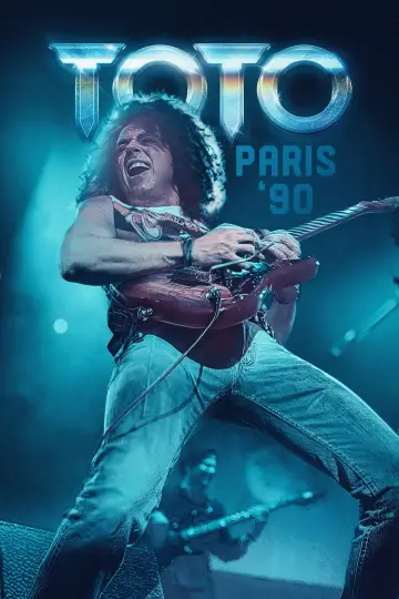 Toto - Live in Paris '90 plakat
