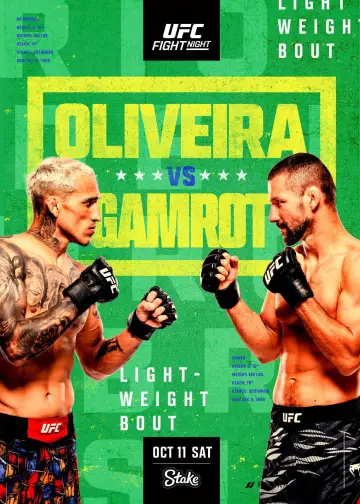 Plakat do filmu "UFC Fight Night 261: Oliveira vs. Gamrot" #1297154