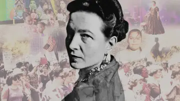 Zasłona do filmu "Le deuxième sexe : Sur les traces de Simone de Beauvoir" #1172346