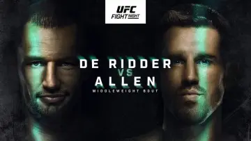 Zasłona do filmu "UFC Fight Night 262: de Ridder vs. Allen" #1296802