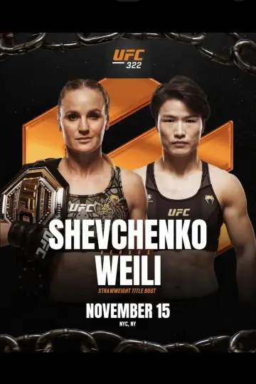 Plakat do filmu "UFC 322: Della Maddalena vs. Makhachev" #1296299