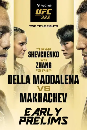 Plakat do filmu "UFC 322: Della Maddalena vs. Makhachev" #1296301