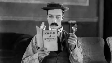 Zasłona do filmu "R.E.M x Buster Keaton