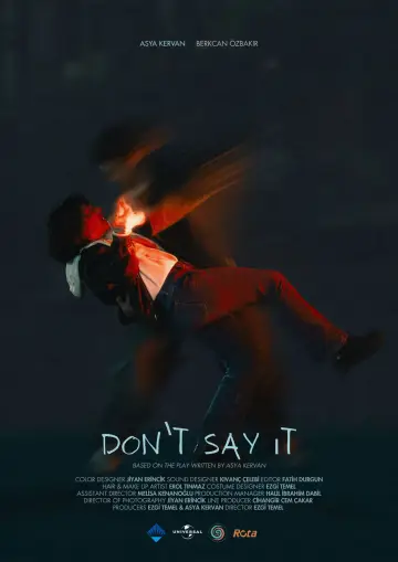 Sakın Söyleme plakat
