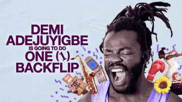 Zasłona do filmu "Demi Adejuyigbe: Is Going to Do One (1) Backflip" #1152066