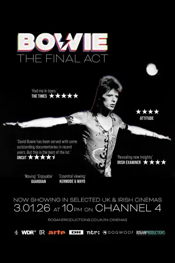 Plakat do filmu "Bowie: The Final Act" #597960