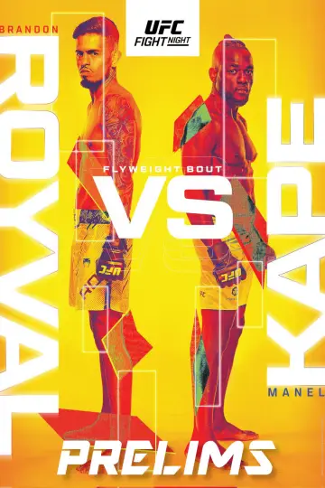 Plakat do filmu "UFC on ESPN 73: Royval vs. Kape" #979190