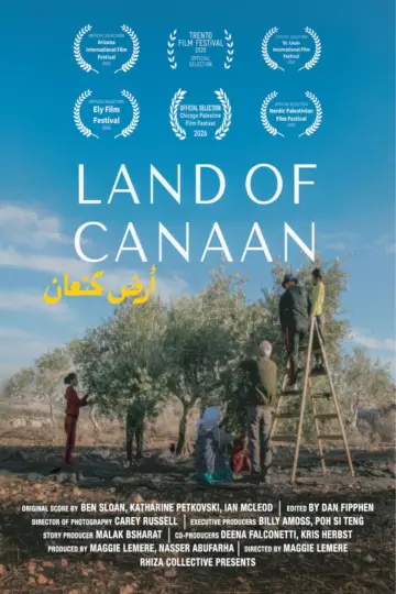 Land of Canaan plakat