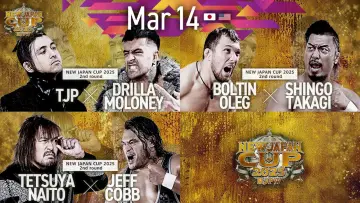 Zasłona do filmu "NJPW New Japan Cup 2025 - Day 5" #981593
