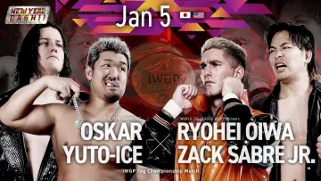 Zasłona do filmu "NJPW New Year Dash !! 2026" #543188