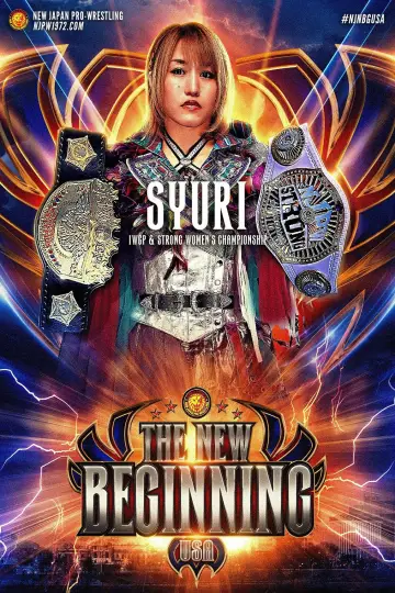 Plakat do filmu "NJPW The New Beginning USA 2026" #687817