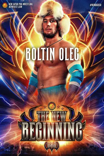 Plakat do filmu "NJPW The New Beginning USA 2026" #687821
