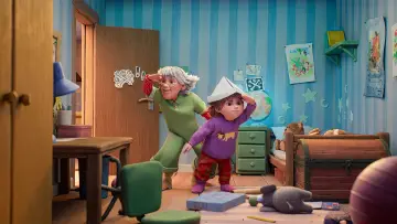 Zasłona do filmu "Julenissens verksted" #1635427