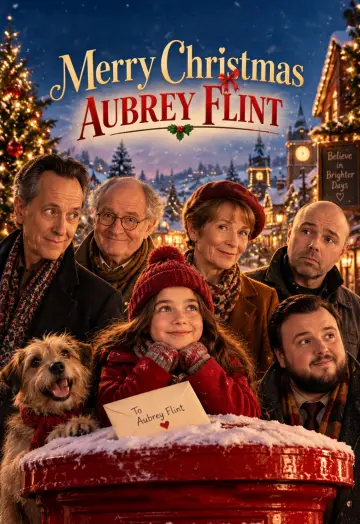 Merry Christmas Aubrey Flint plakat