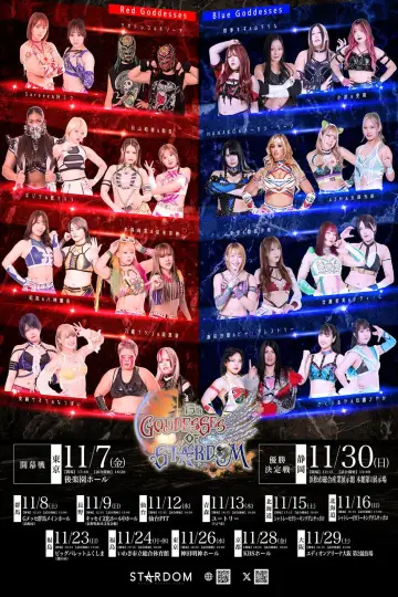 第15回 ゴッデス・オブ・スターダム ～タッグリーグ戦～ in SAPPORO Day1