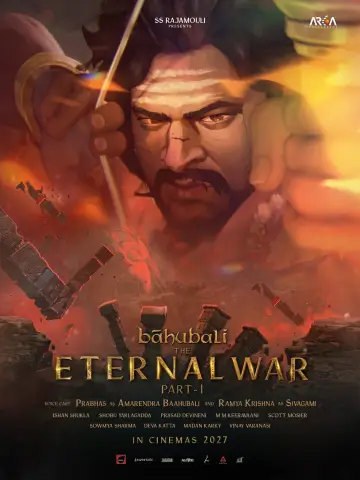 Plakat do filmu "Bāhubali: The Eternal War — Part 1" #856641