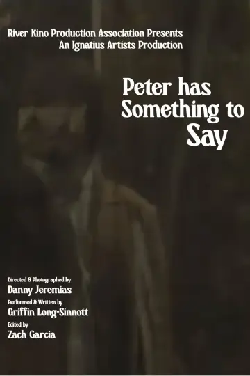 Peter Has Something To Say