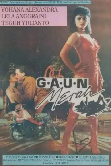 Gaun Merah plakat