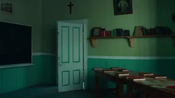 Zasłona do filmu "D