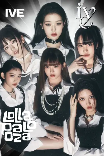 IVE Live at Lollapalooza Berlin 2025 plakat
