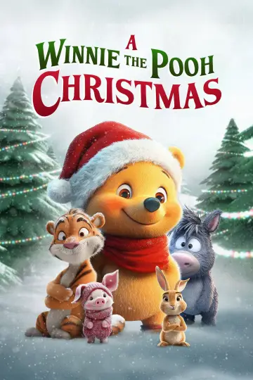 A Winnie-the-Pooh Christmas plakat
