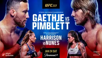 Zasłona do filmu "UFC 324: Gaethje vs. Pimblett" #540940