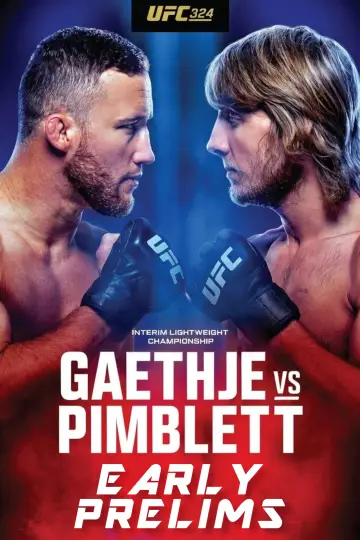 Plakat do filmu "UFC 324: Gaethje vs. Pimblett" #540951