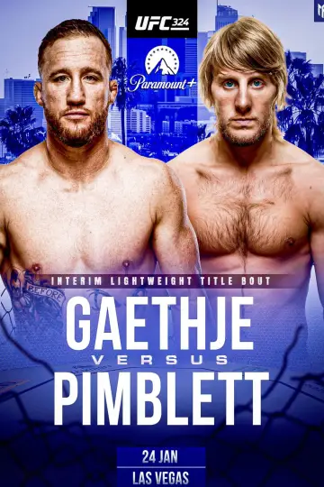 Plakat do filmu "UFC 324: Gaethje vs. Pimblett" #540957