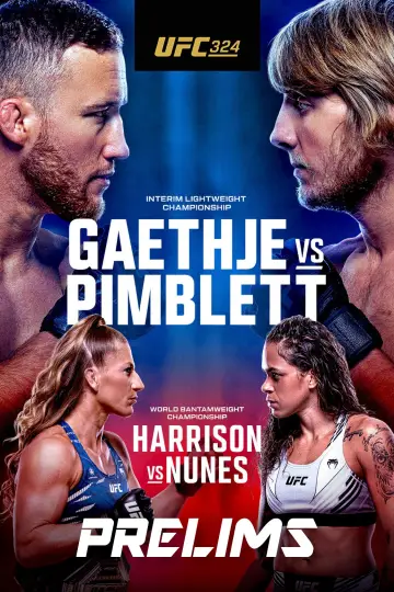 Plakat do filmu "UFC 324: Gaethje vs. Pimblett" #540958