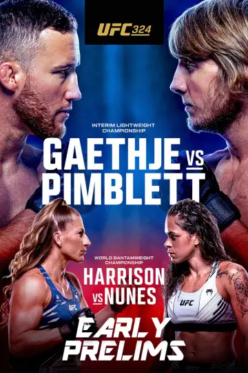 Plakat do filmu "UFC 324: Gaethje vs. Pimblett" #540959