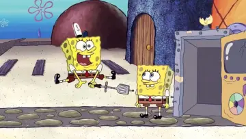 Zasłona do filmu "SpongeBob and Patrick
