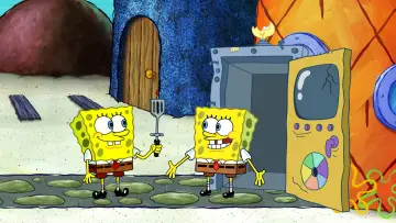 Zasłona do filmu "SpongeBob and Patrick
