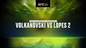Zasłona do filmu "UFC 325: Volkanovski vs. Lopes 2" #538934