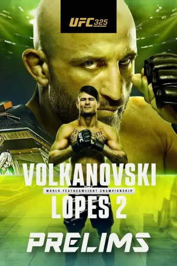 Plakat do filmu "UFC 325: Volkanovski vs. Lopes 2" #538942