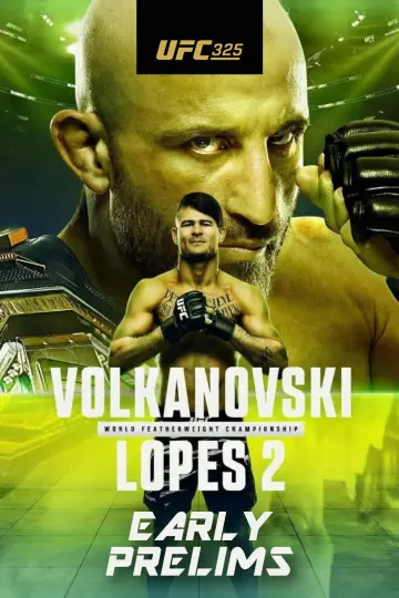 Plakat do filmu "UFC 325: Volkanovski vs. Lopes 2" #538943