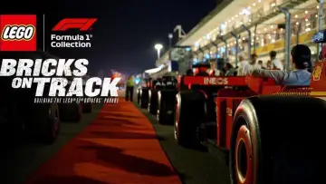 Zasłona do filmu "Bricks on Track: Building the LEGO F1 Drivers