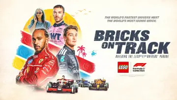 Zasłona do filmu "Bricks on Track: Building the LEGO F1 Drivers