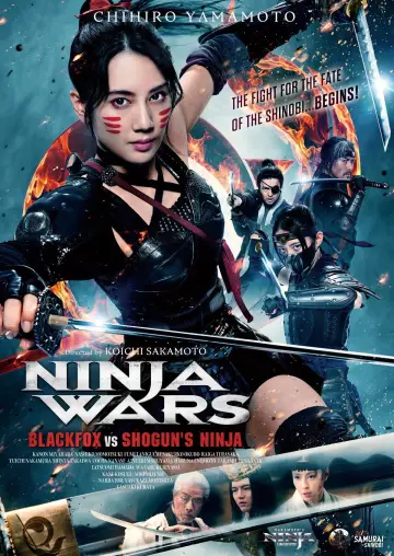 Plakat do filmu "Ninja Wars - Black Fox vs Shogun