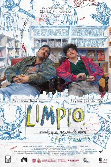 Limpio, más que agua de abril plakat