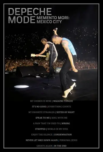 Plakat do filmu "Depeche Mode - Memento Mori: Mexico City" #979285