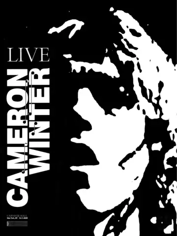 Cameron Winter at Carnegie Hall