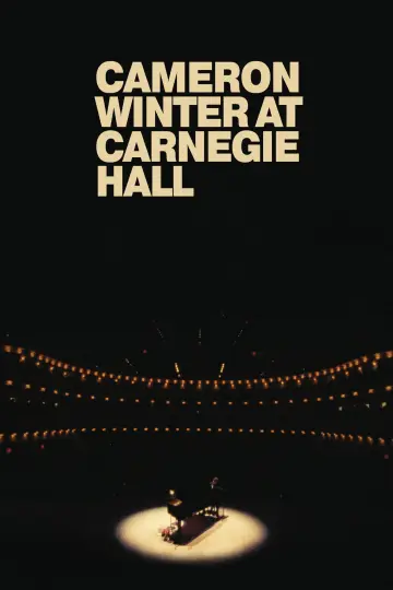 Plakat do filmu "Cameron Winter at Carnegie Hall" #1536371