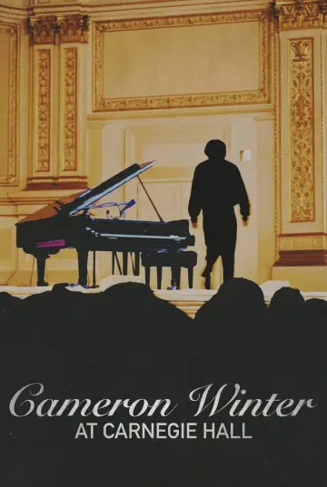 Plakat do filmu "Cameron Winter at Carnegie Hall" #1805283