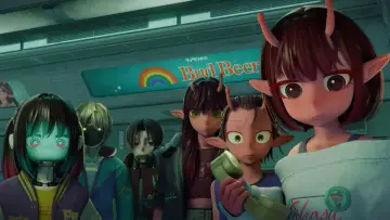 Zasłona do filmu "Milky☆Subway: The Galactic Limited Express – film" #1179373