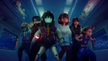 Zasłona do filmu "Milky☆Subway: The Galactic Limited Express – film" #540415