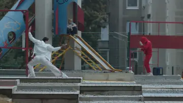 Zasłona do filmu "Betono vaikai" #558383