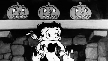 Zasłona do filmu "Betty Boop
