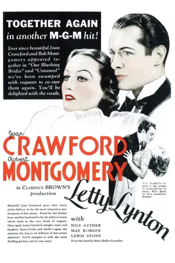 Plakat do filmu "Letty Lynton" #1171874