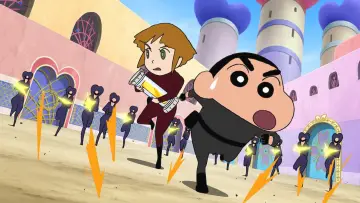クレヨンしんちゃん 嵐を呼ぶ黄金のスパイ大作戦 plakat